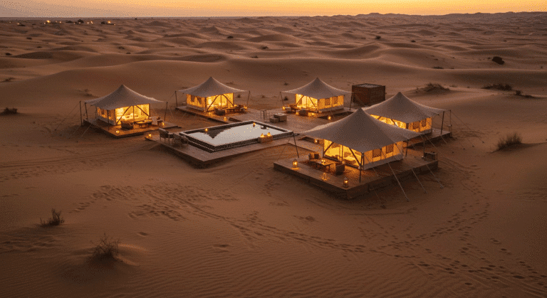 Luxury Desert Camps & Glamping