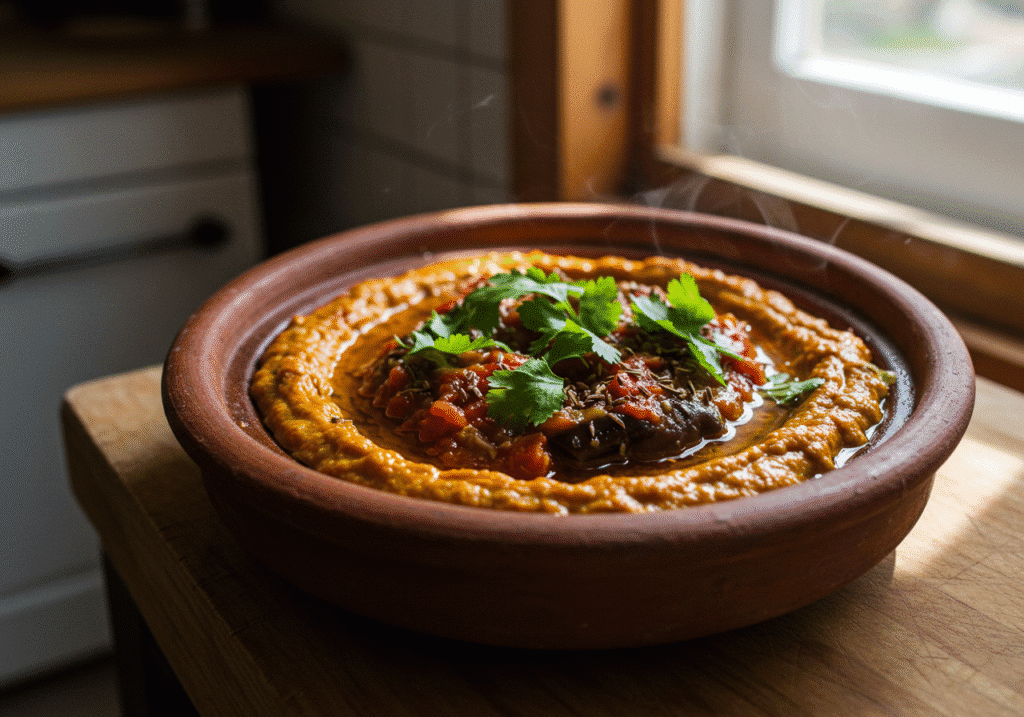 Moroccan tradtional Zaalouk