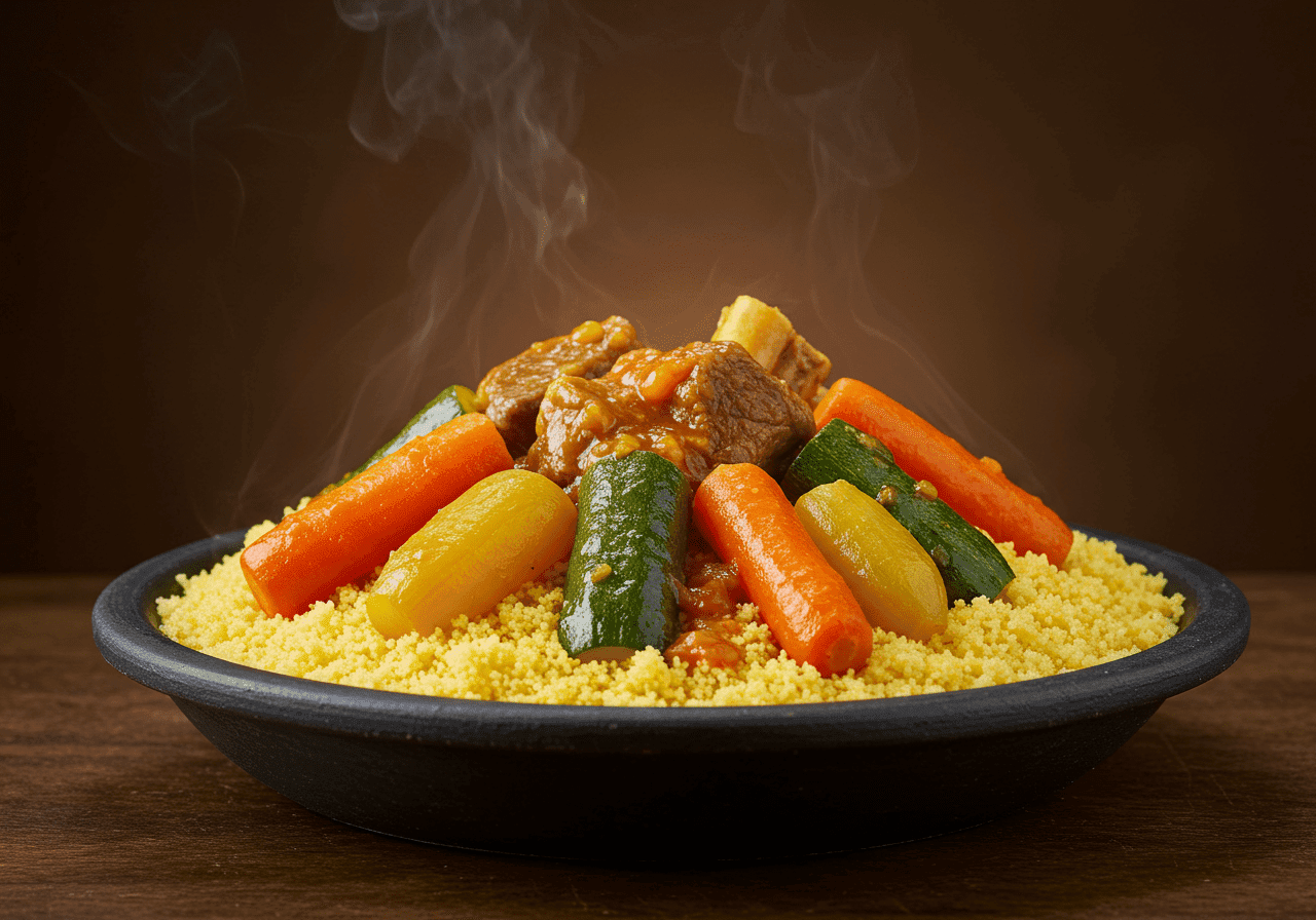 Traditional Moroccan Couscous