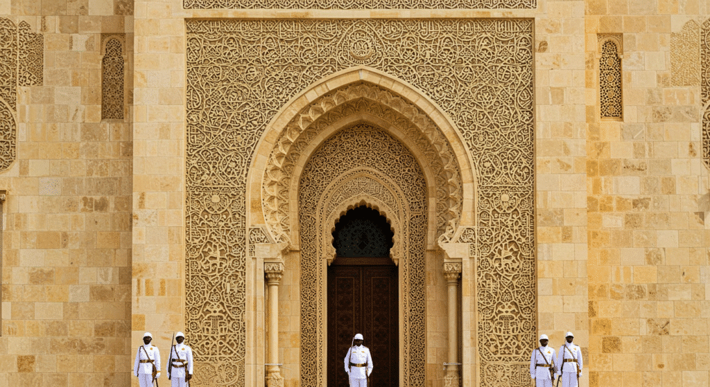 the Hassan Tower