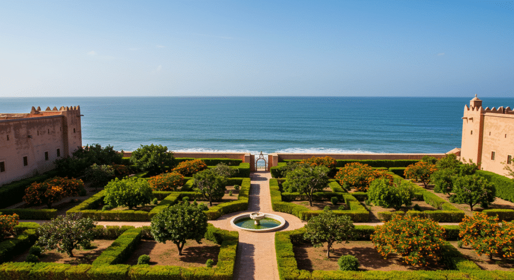 the pristine Andalusian Gardens